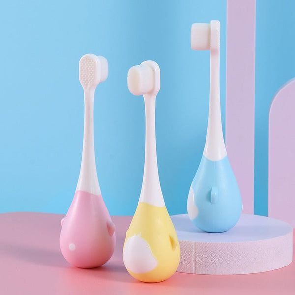 Cartoon Portable  Antibacterial  Toothbrush