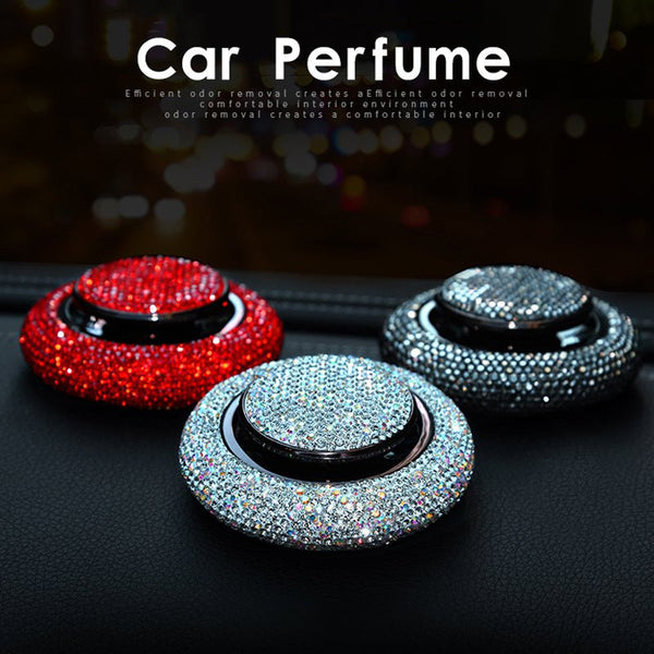 Crystal Diamond Car Air Freshener Perfume