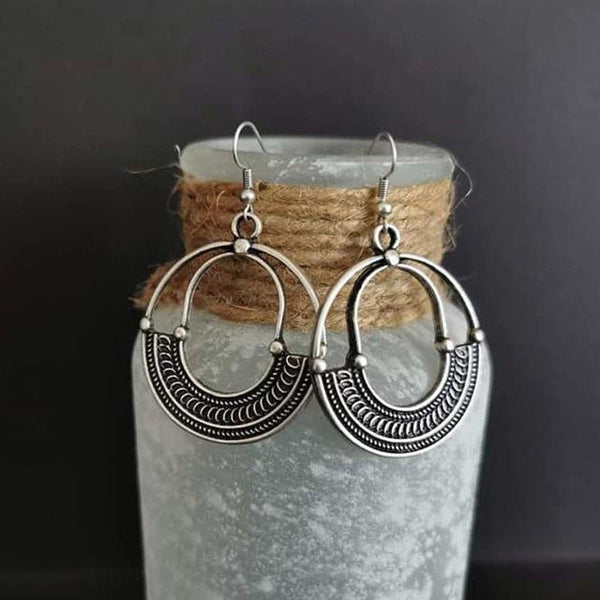 Antique Silver Earrings